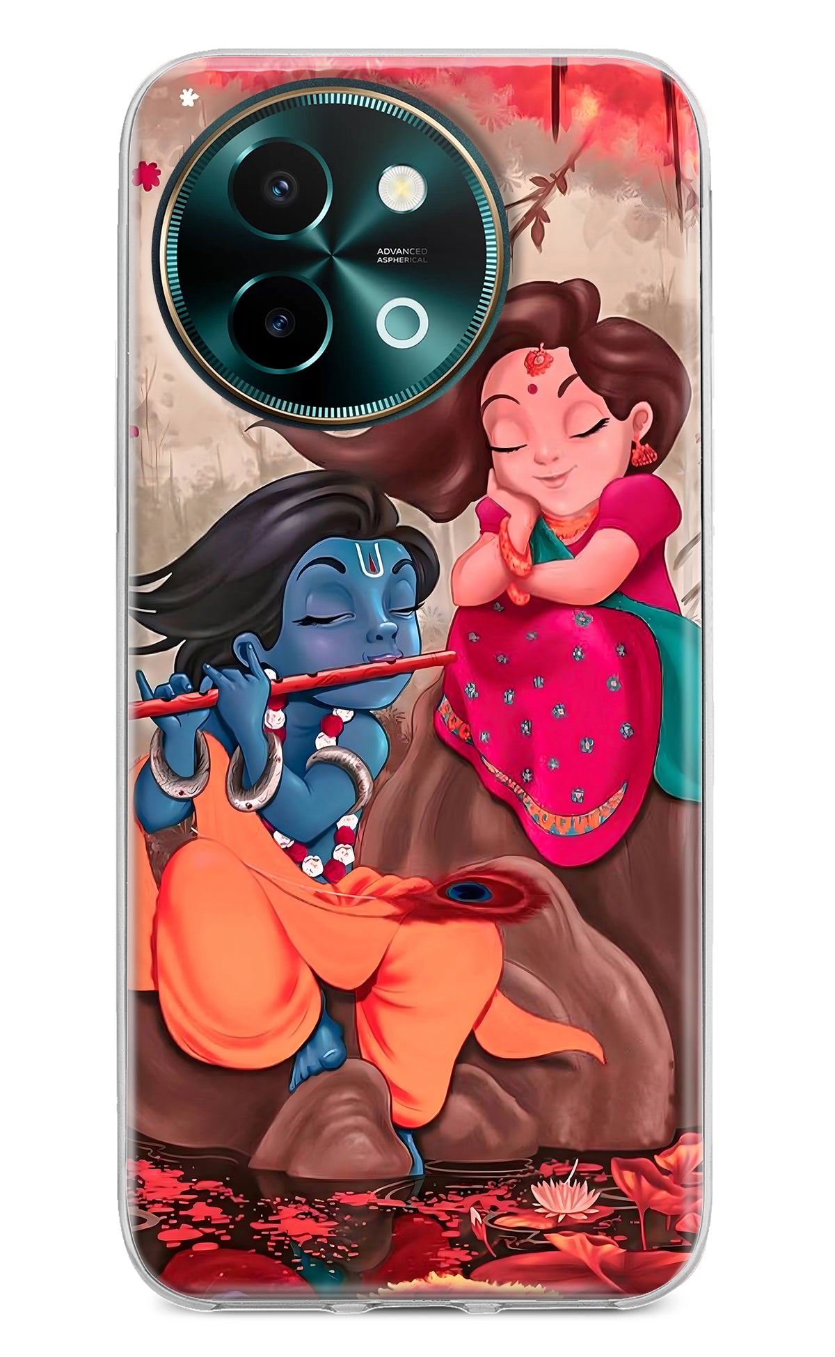 Radhe Krishna Case for Vivo Y58 5G