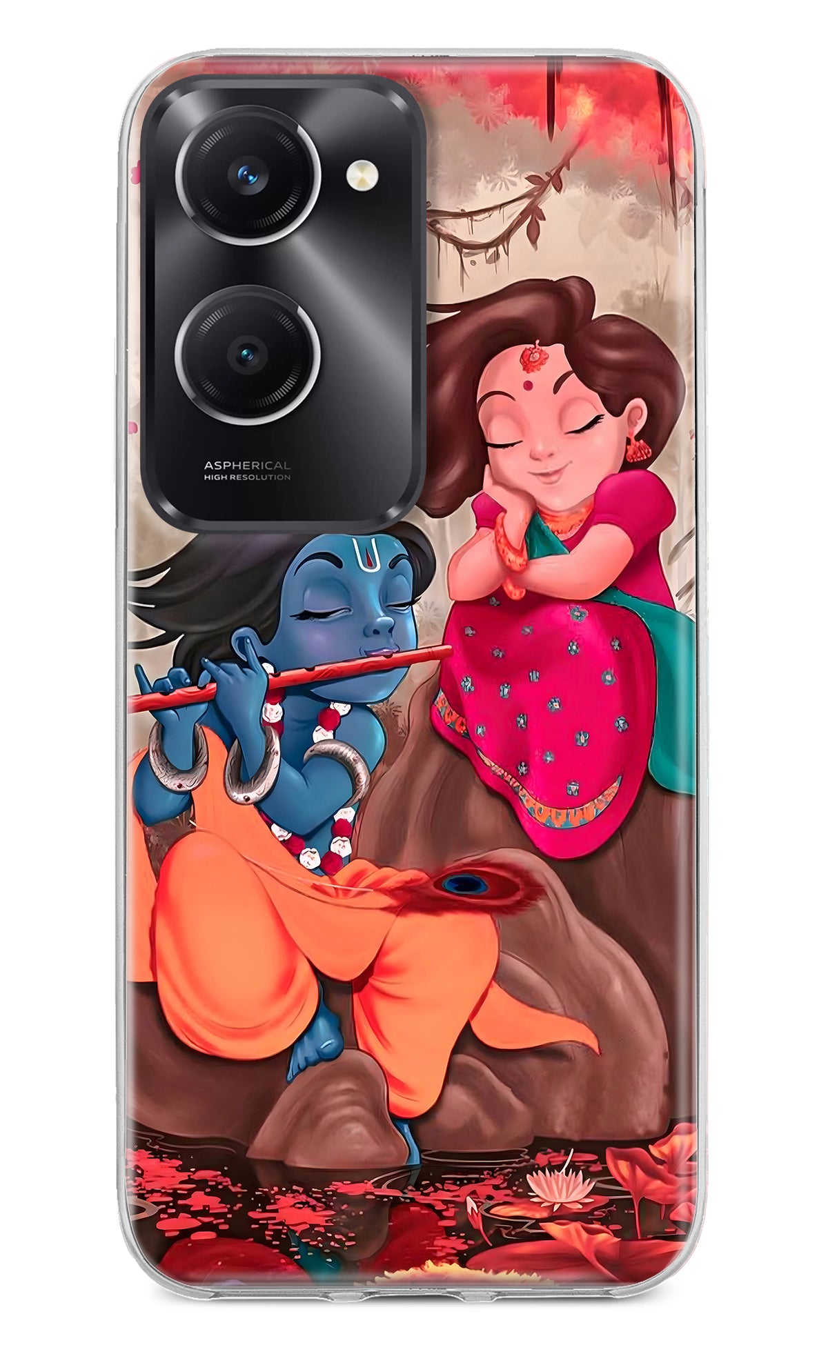 Radhe Krishna Case for Vivo T3 Lite 5G