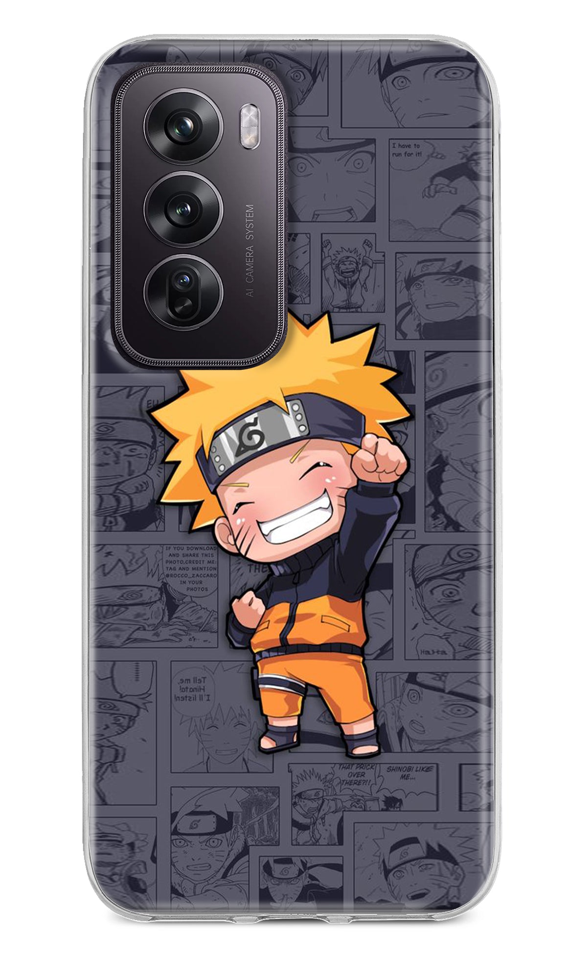 Chota Naruto Case for Oppo Reno12 Pro 5G