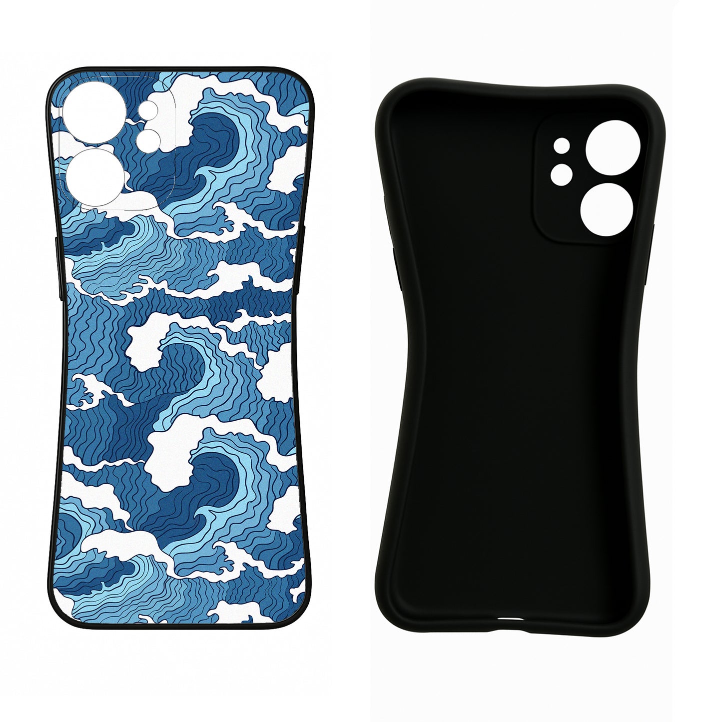 Blue Waves Case for Oppo Reno12 Pro 5G