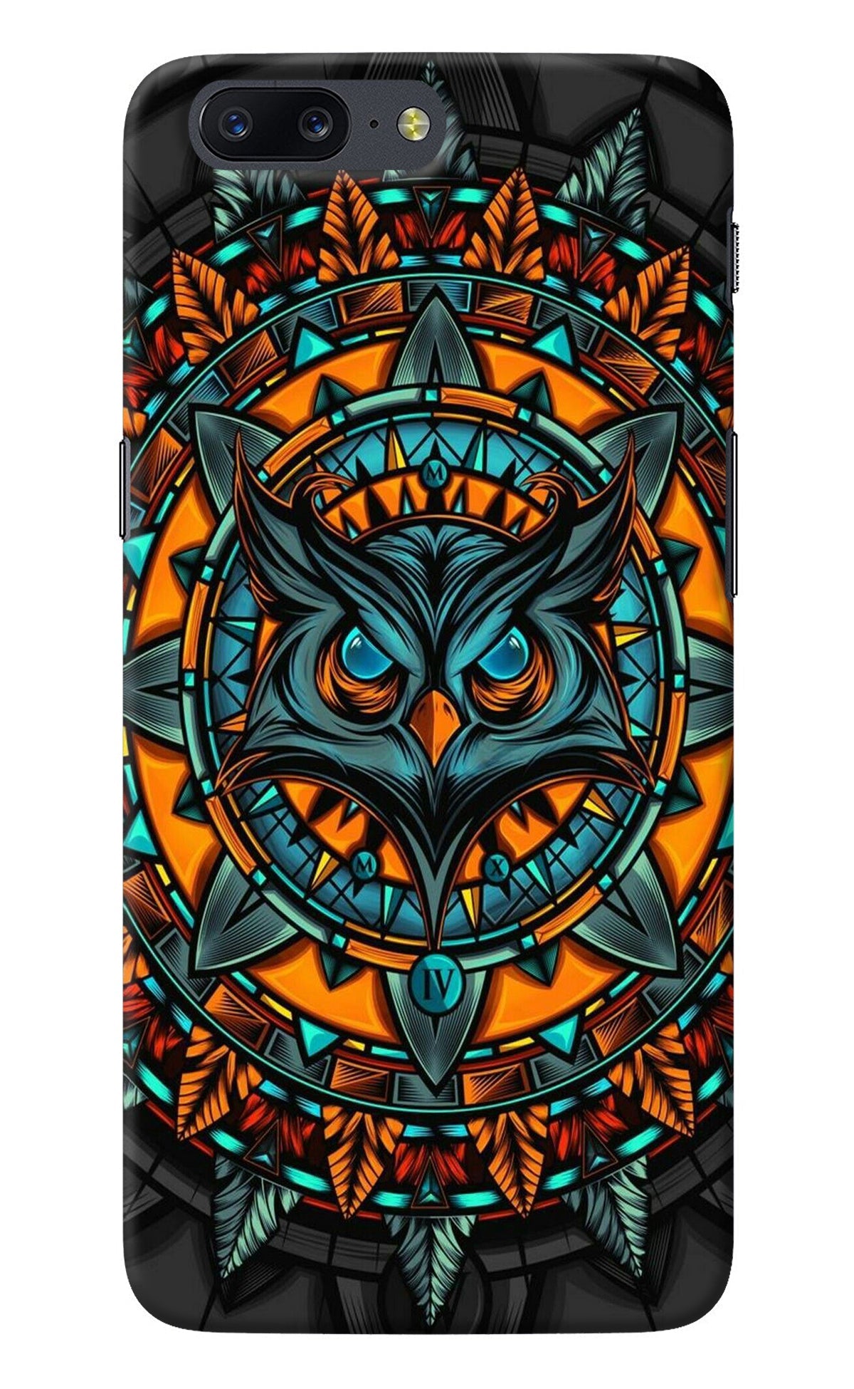 Angry Owl Art Oneplus 5 Back Cover