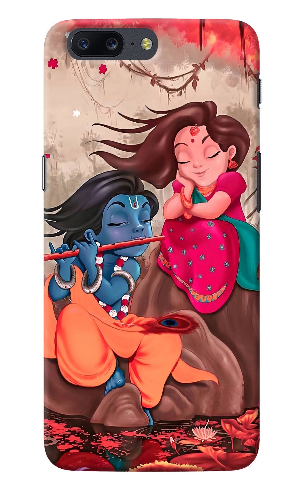 Radhe Krishna Oneplus 5 Back Cover