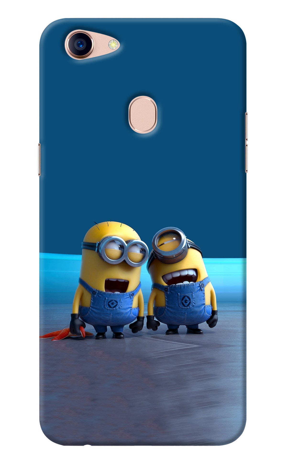 Minion Laughing Oppo F5 Back Cover