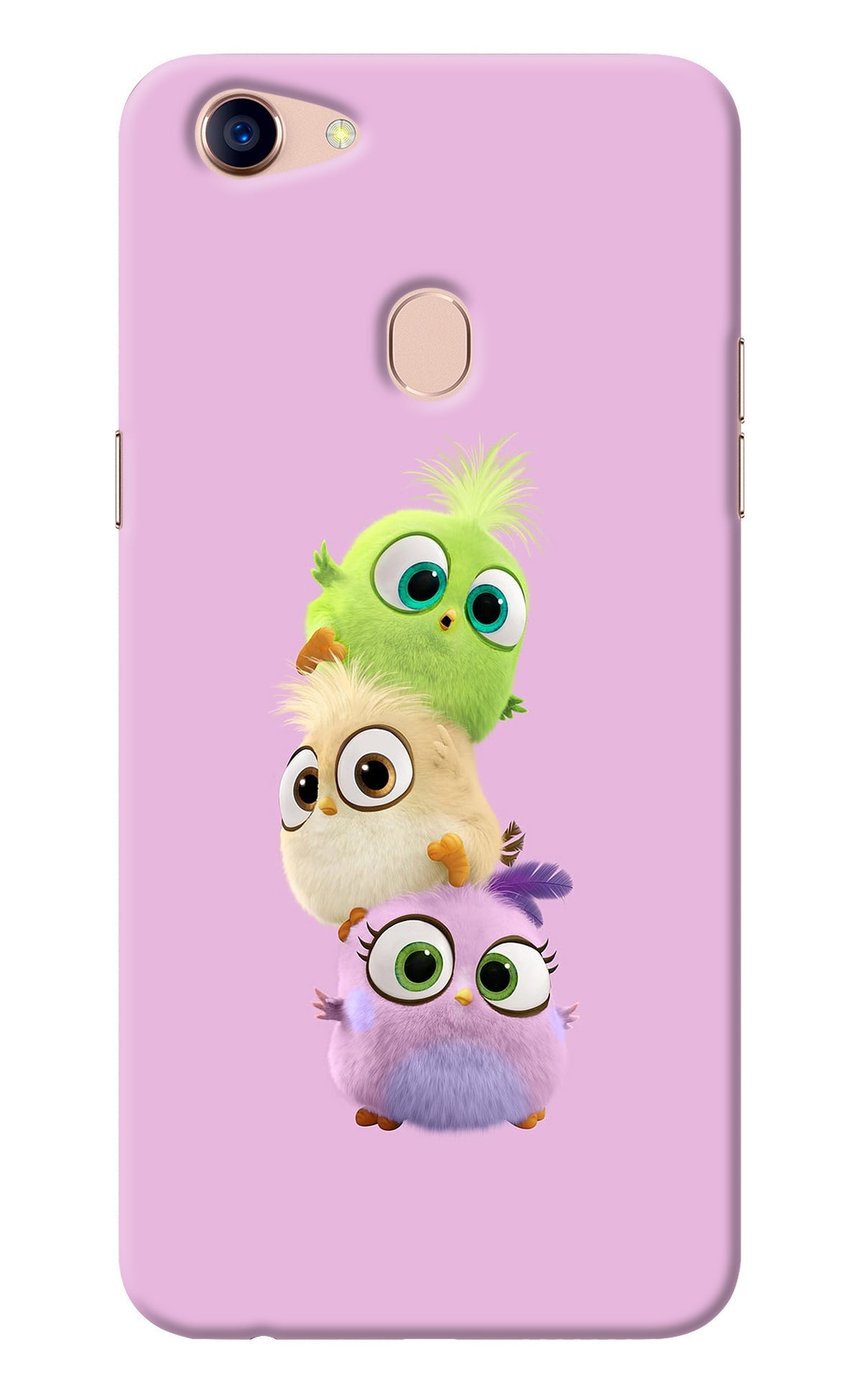 Cute Little Birds Oppo F5 Back Cover