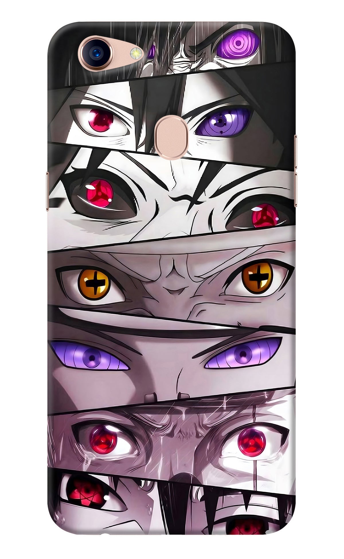 Naruto Anime Oppo F5 Back Cover