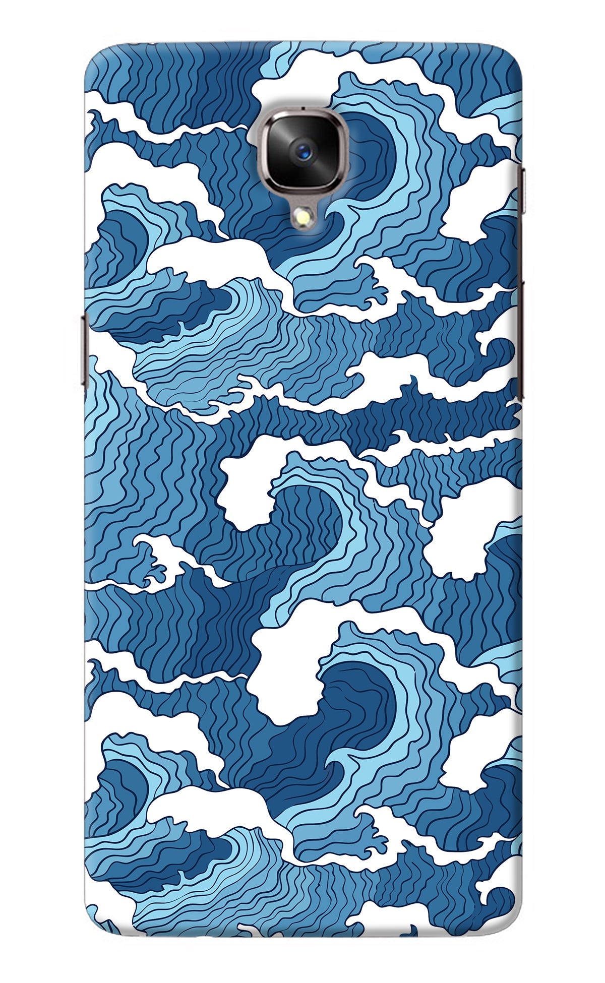 Blue Waves Oneplus 3/3T Back Cover