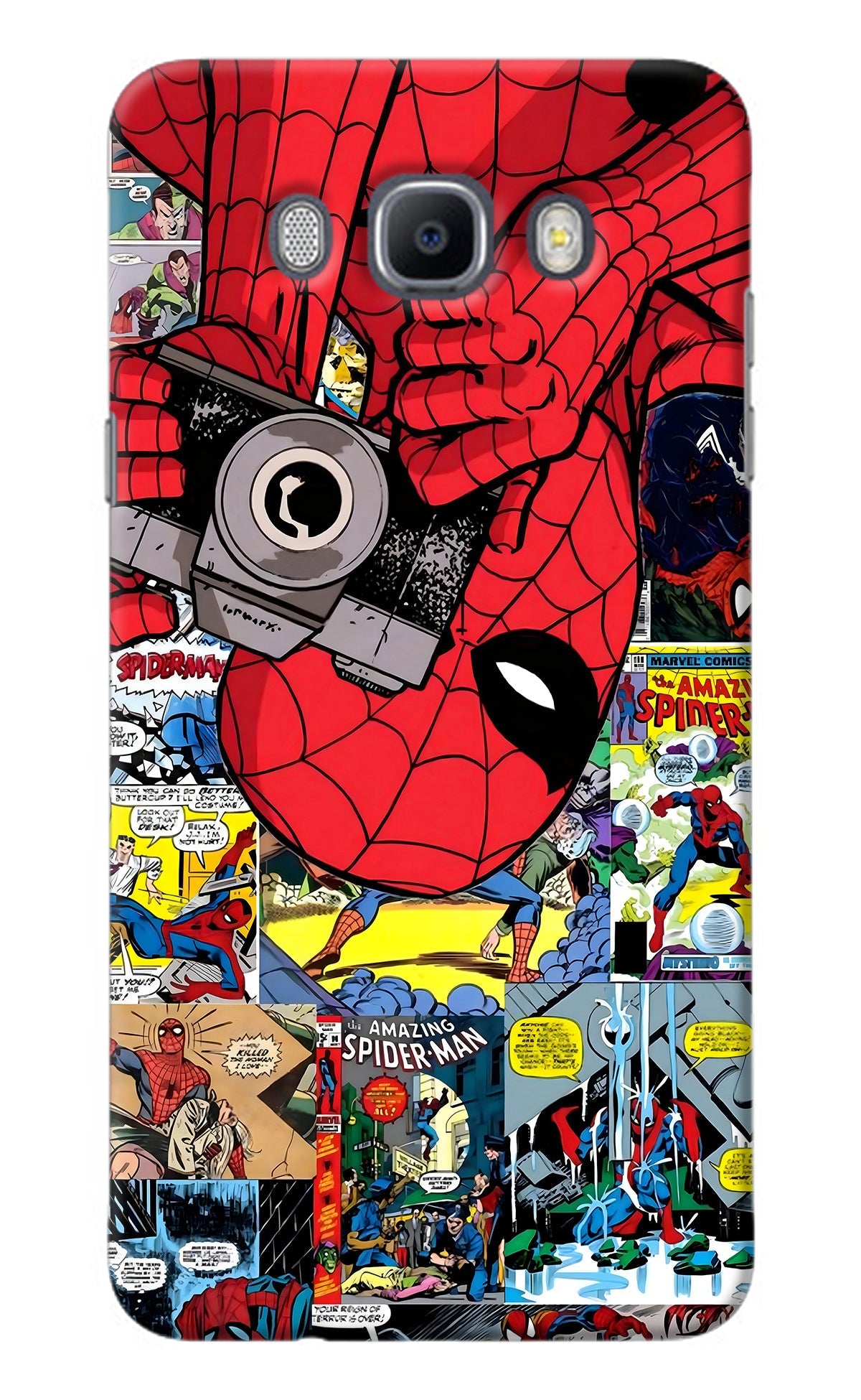 Spider Man Samsung J7 2016 Back Cover