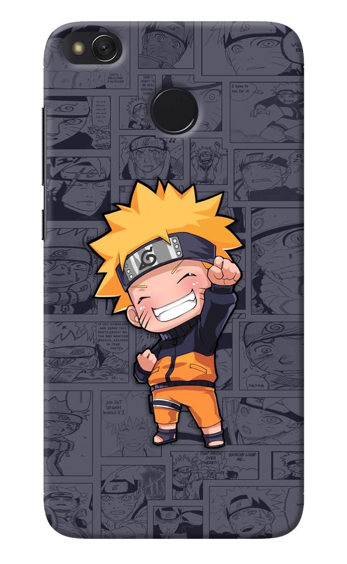 Chota Naruto Redmi 4 Back Cover