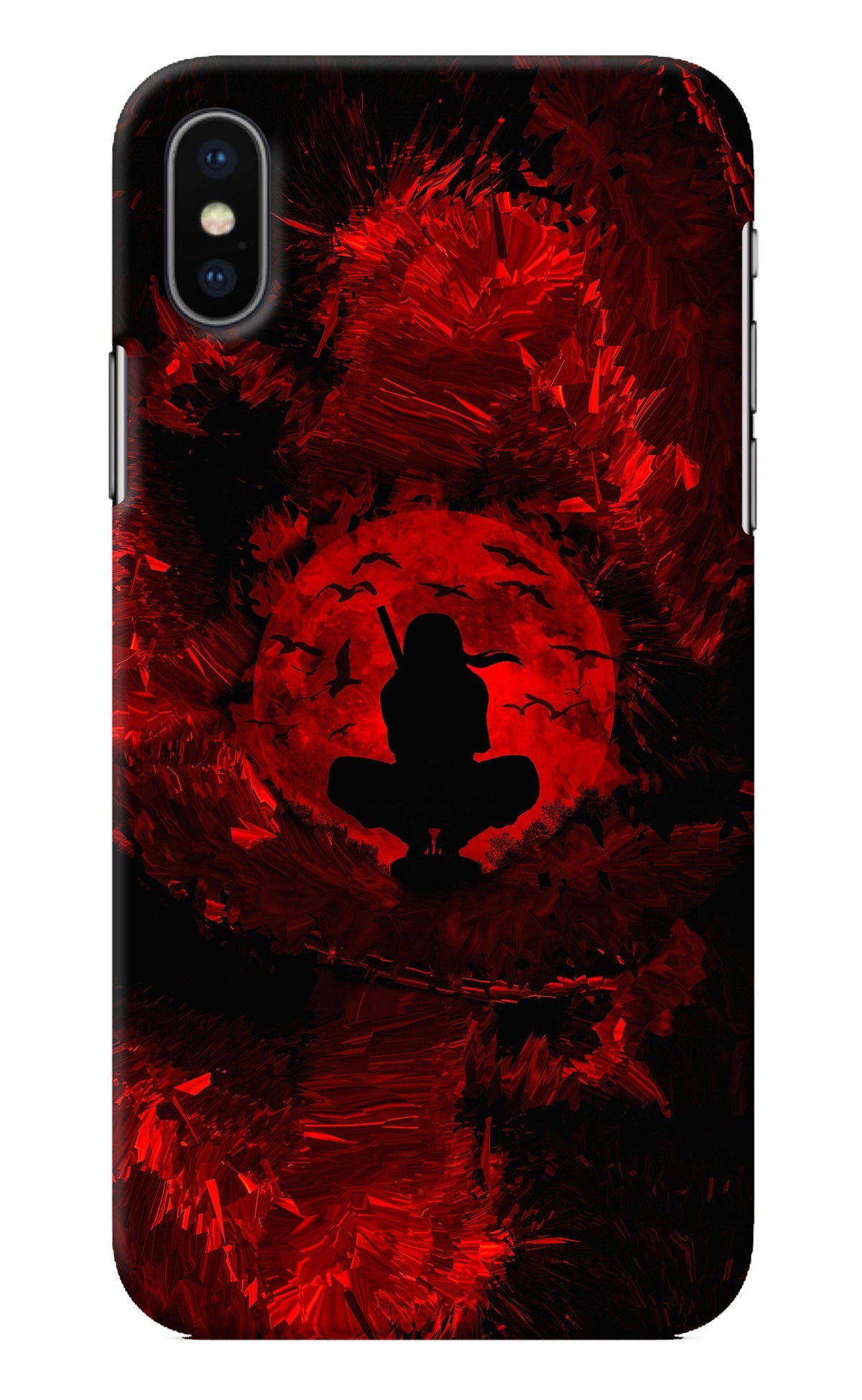 Itachi Uchiha iPhone X Back Cover