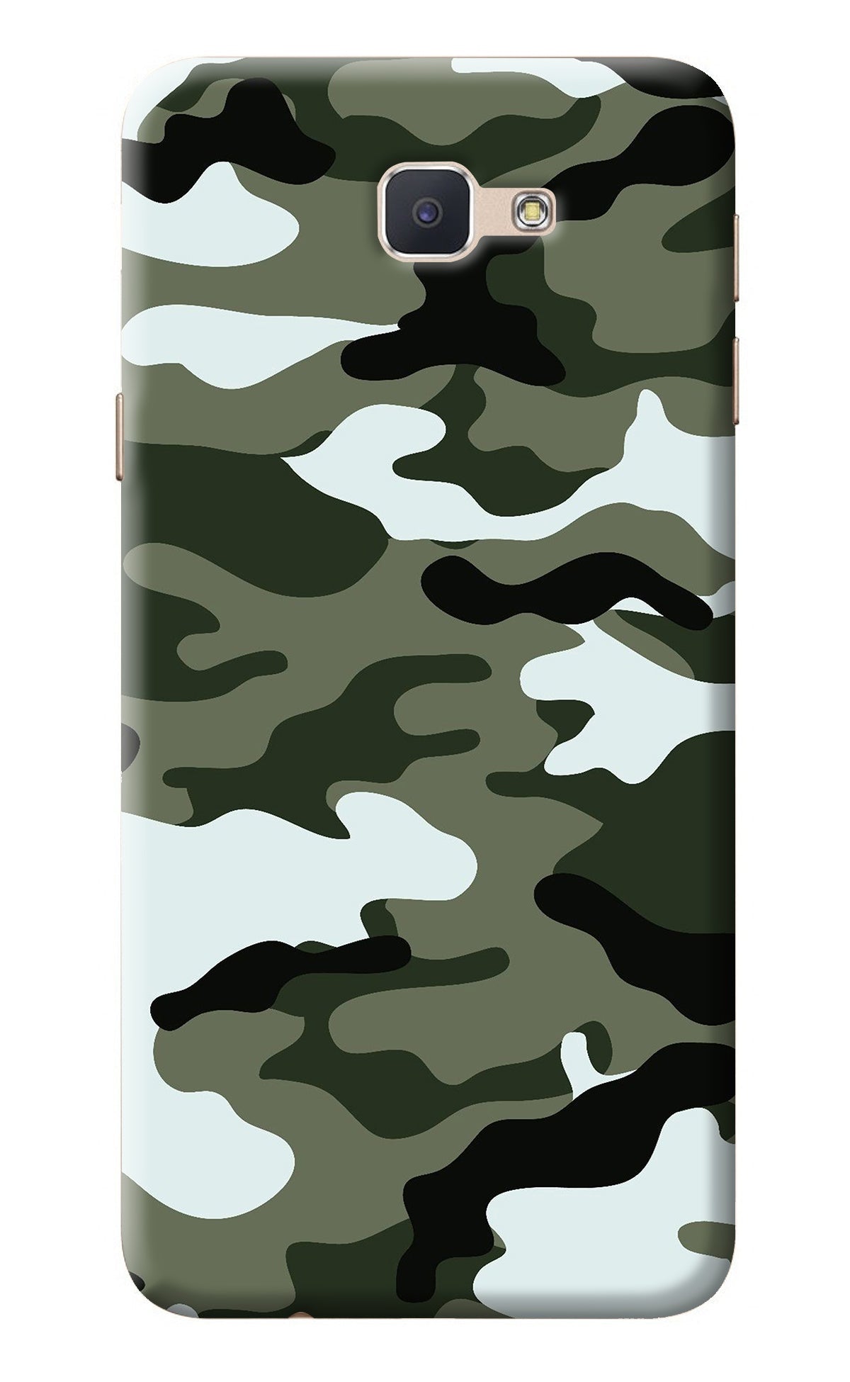 Camouflage Samsung J7 Prime Back Cover