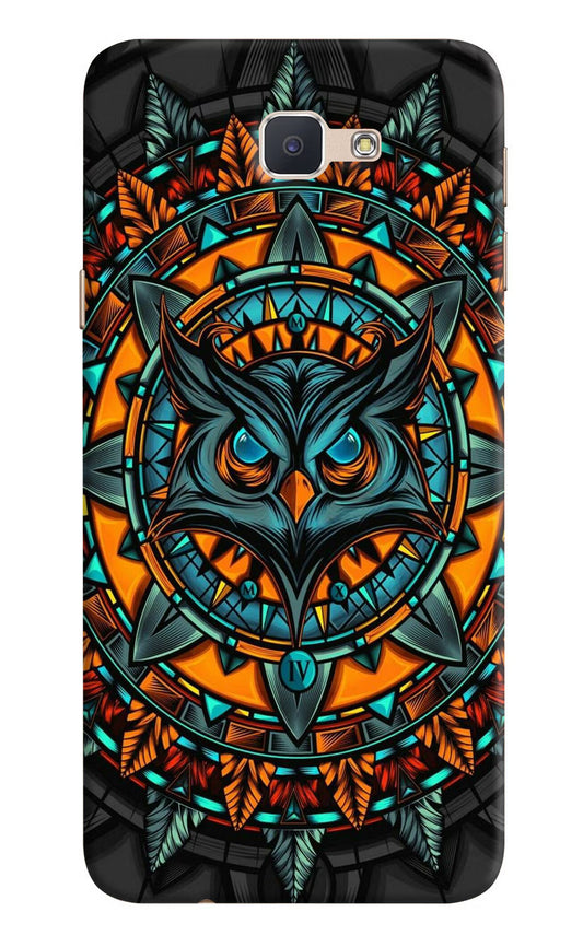 Angry Owl Art Case for Samsung J7 Prime by Casekaro