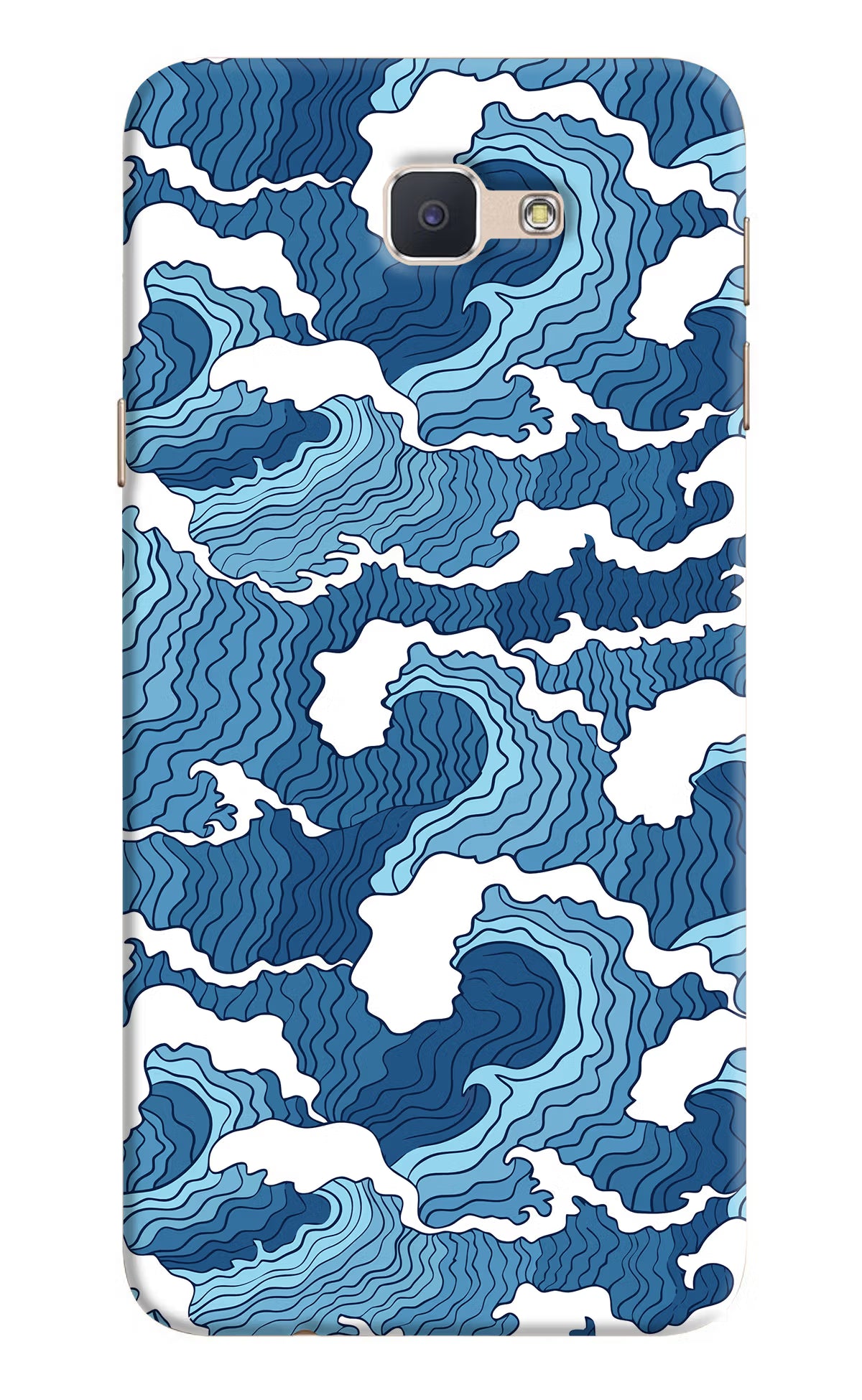 Blue Waves Case for Samsung J7 Prime by Casekaro