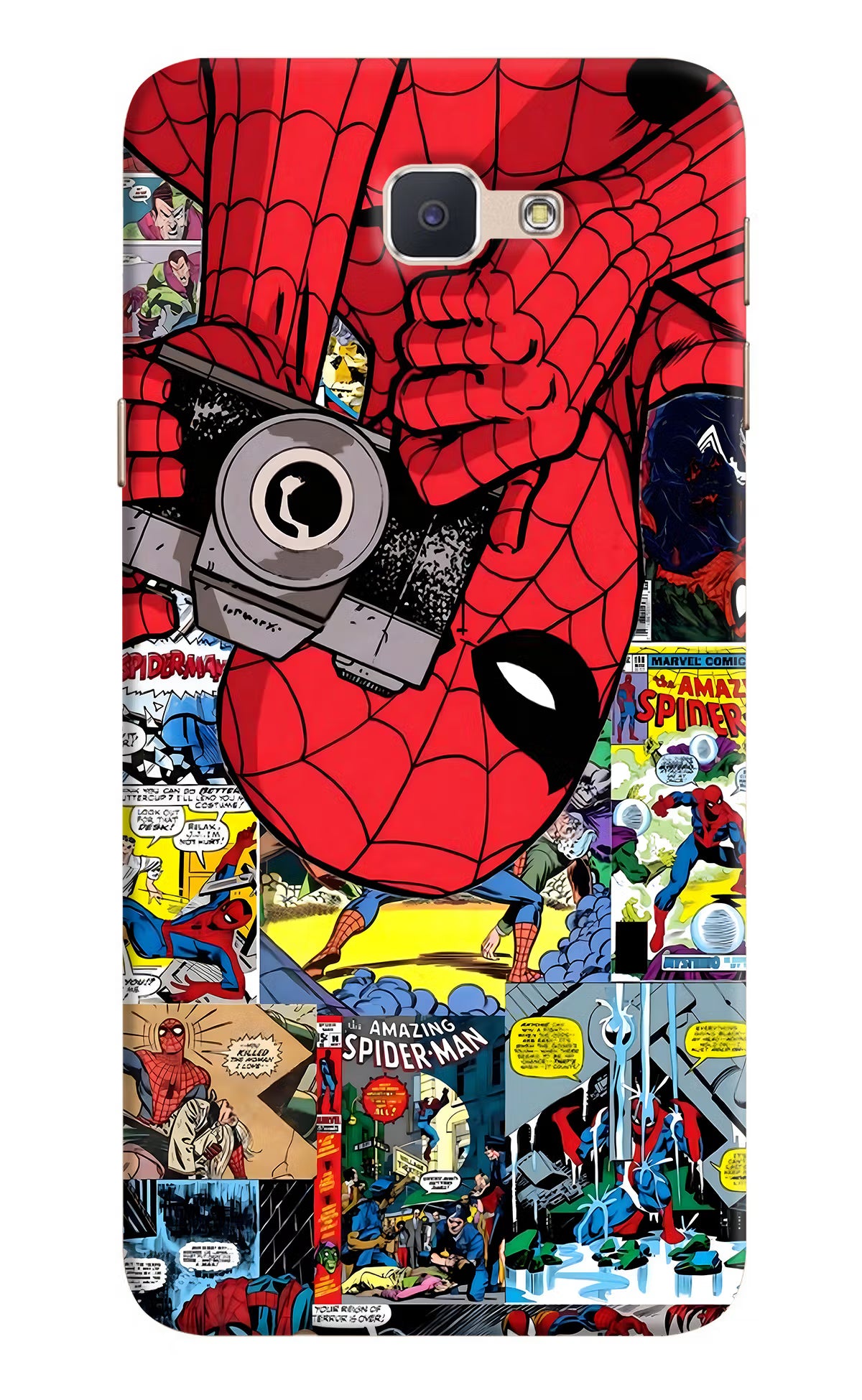 Spider Man Case for Samsung J7 Prime by Casekaro