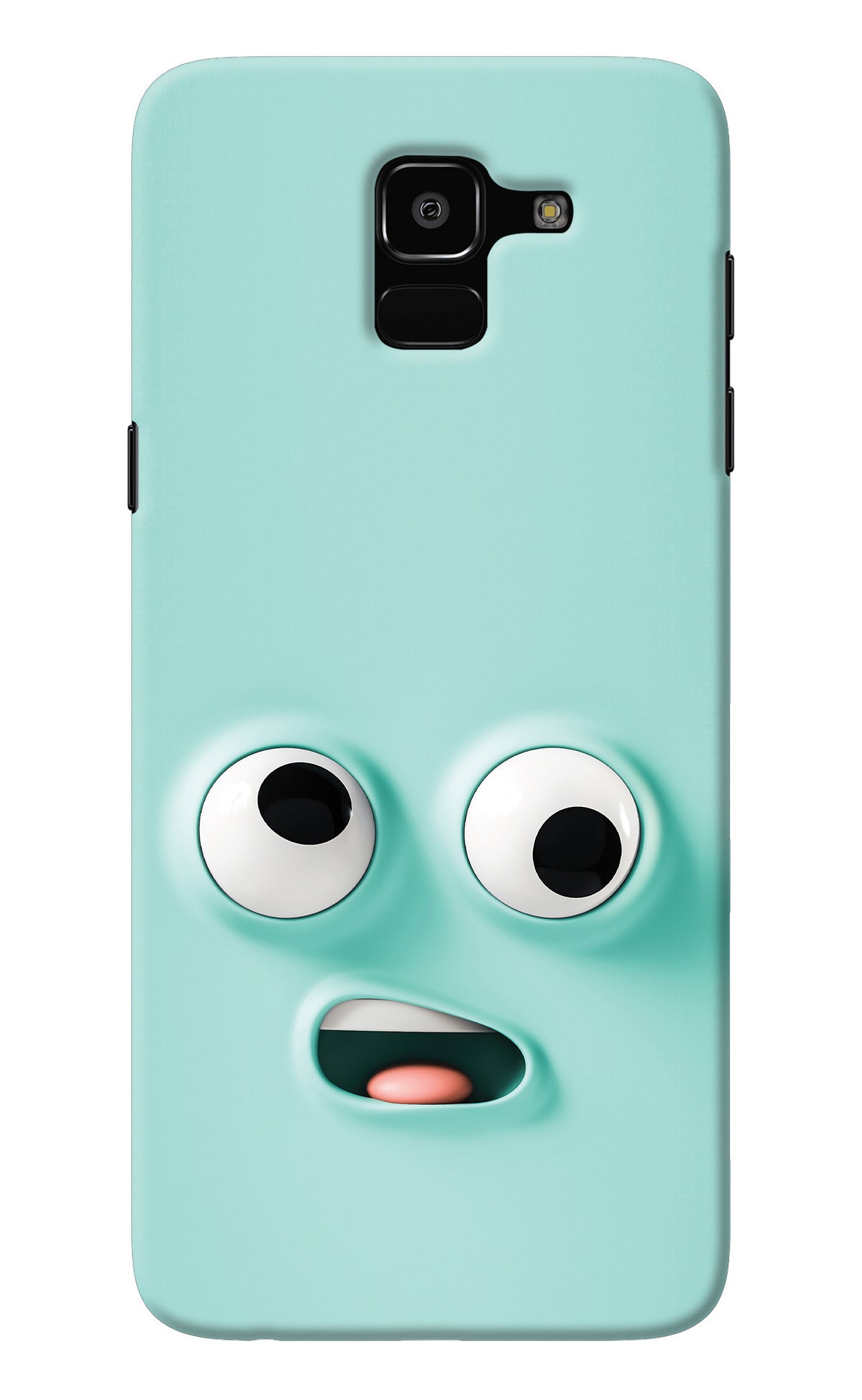 Funny Cartoon Samsung J6 Back Cover