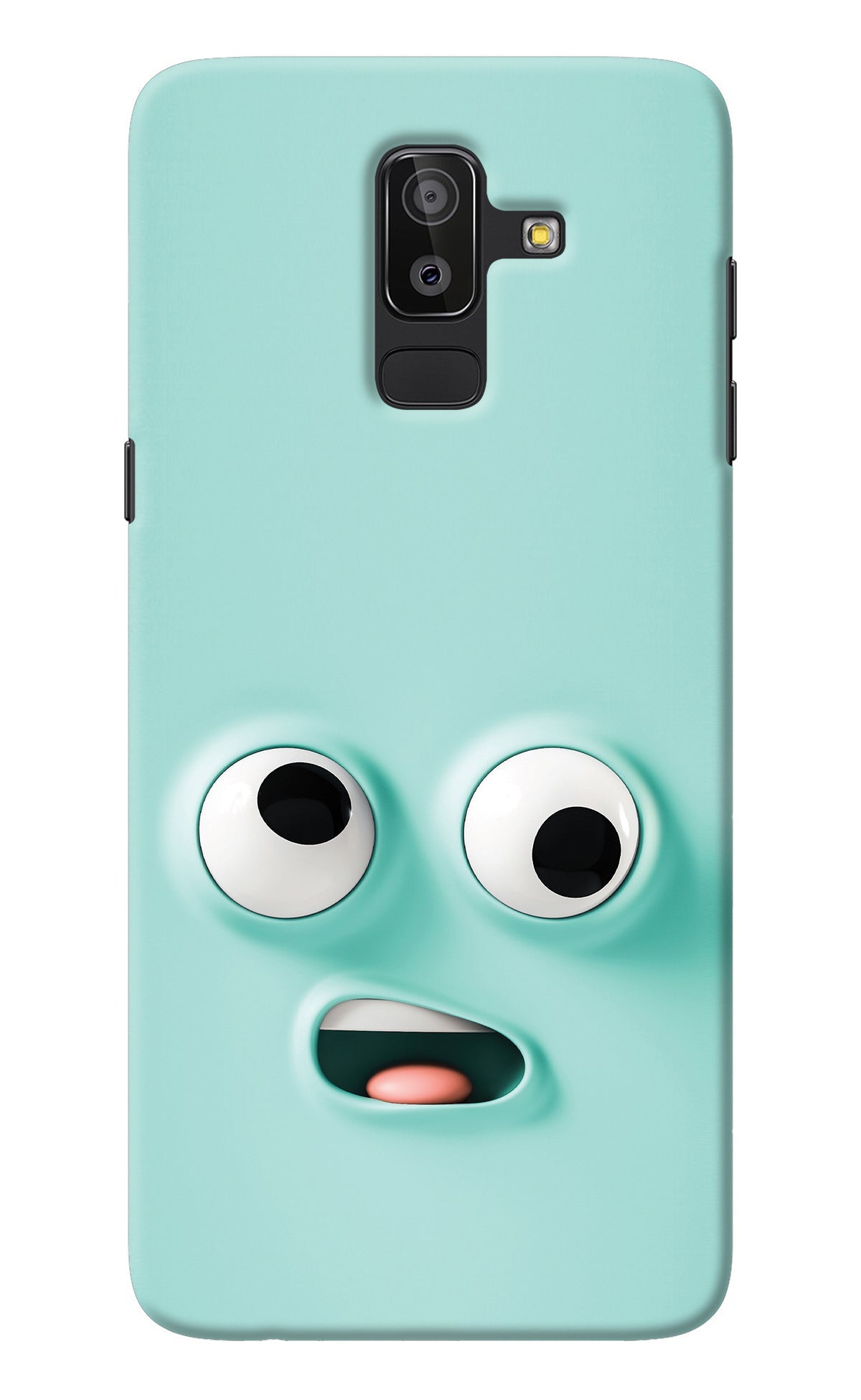 Funny Cartoon Samsung J8 Back Cover