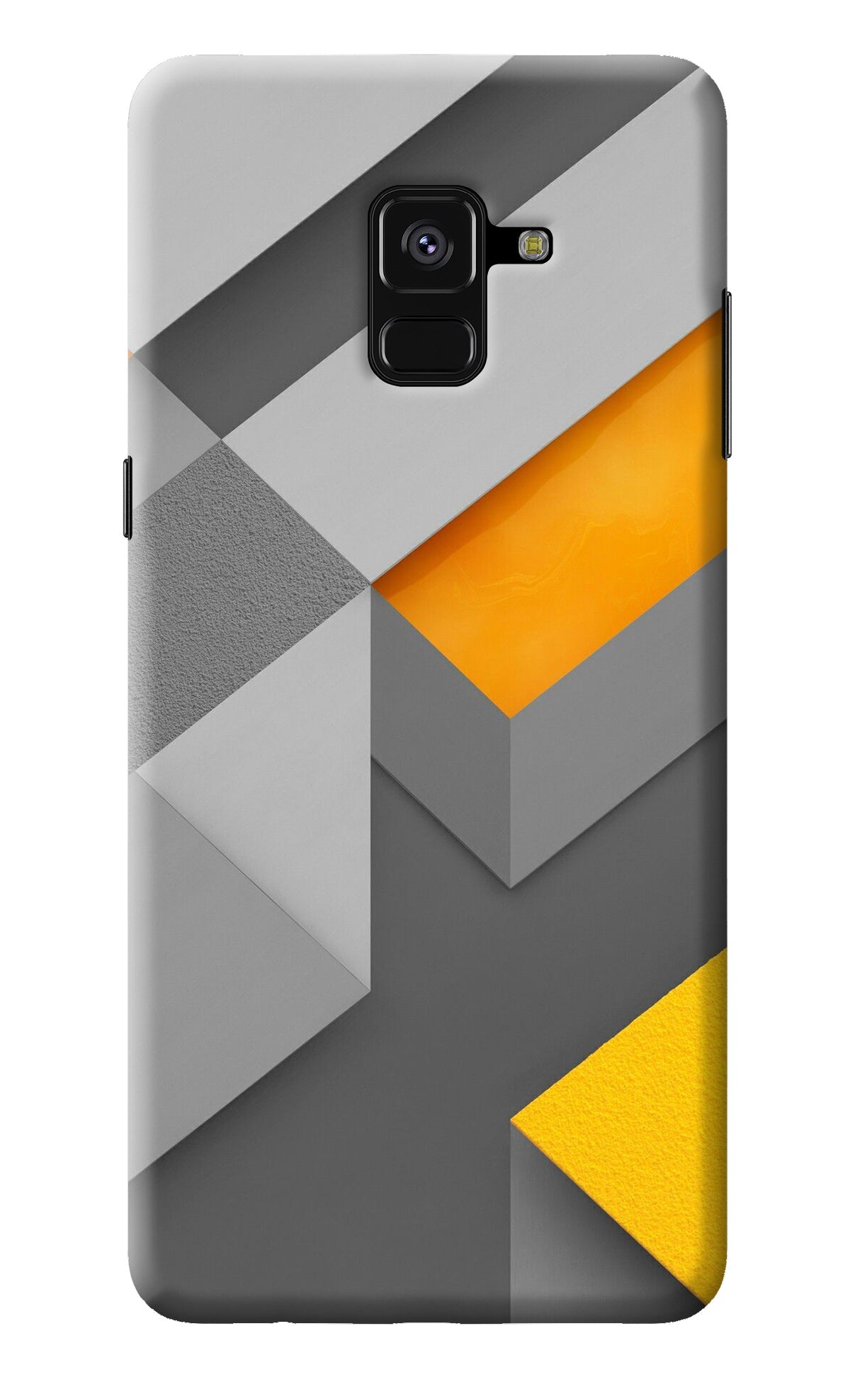 Abstract Samsung A8 plus Back Cover