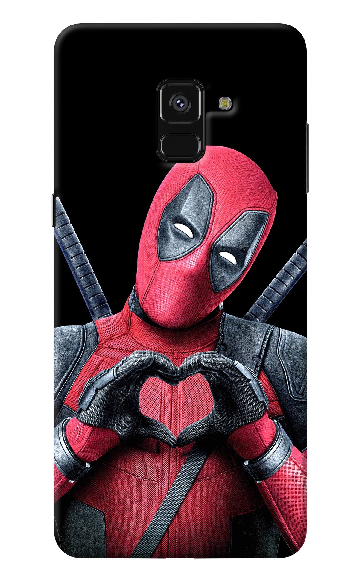 Deadpool Samsung A8 plus Back Cover