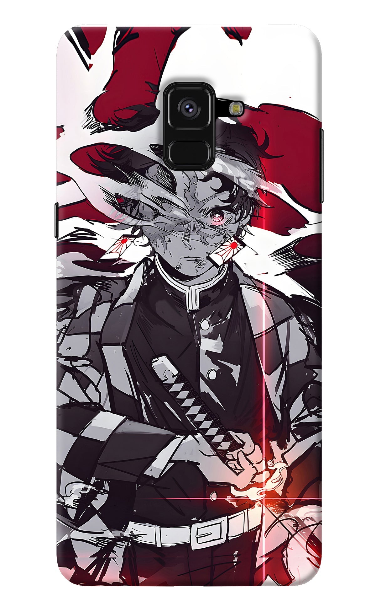 Demon Slayer Samsung A8 plus Back Cover