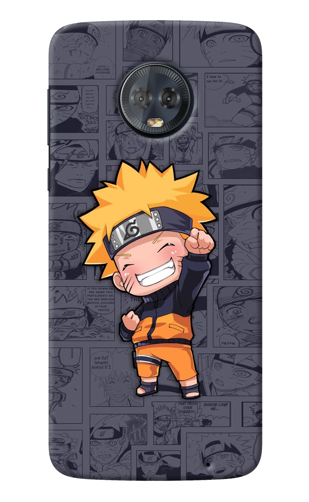 Chota Naruto Moto G6 Back Cover