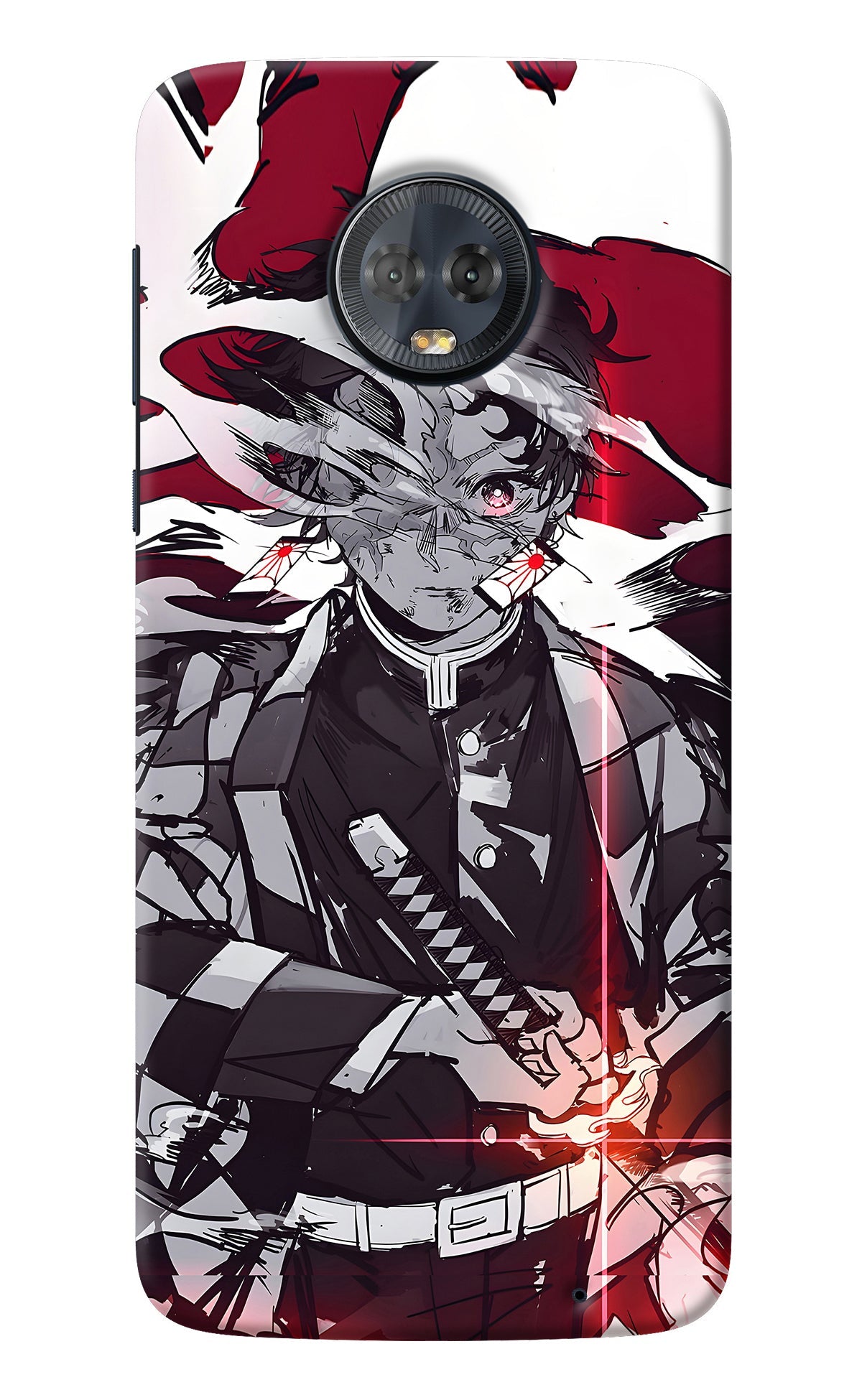 Demon Slayer Moto G6 Back Cover