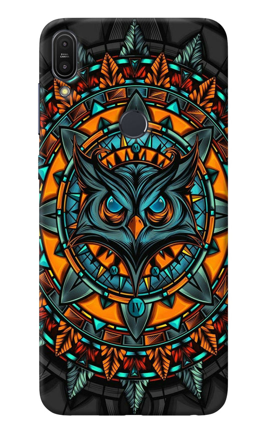 Angry Owl Art Asus Zenfone Max Pro M1 Back Cover