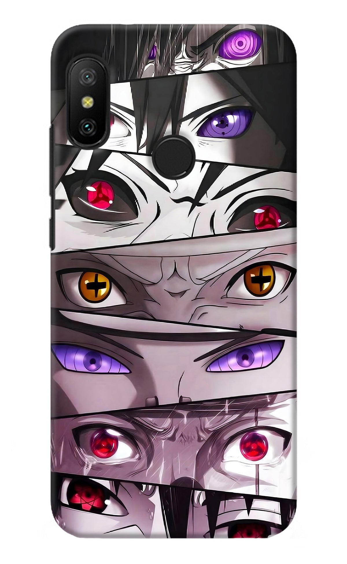 Naruto Anime Redmi 6 Pro Back Cover