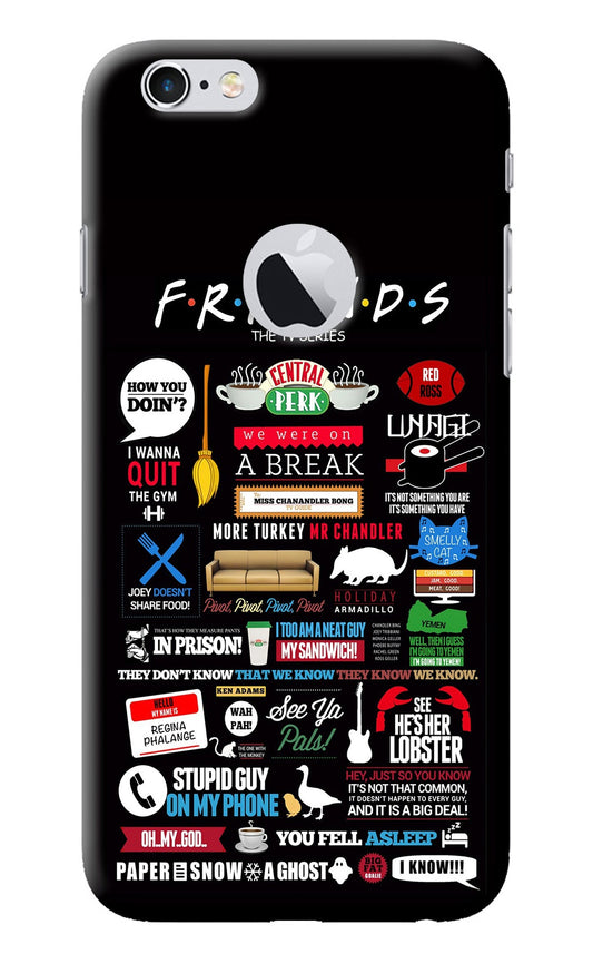 FRIENDS iPhone 6 Logocut Back Cover