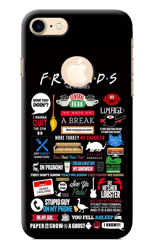 FRIENDS iPhone 8 Logocut Back Cover