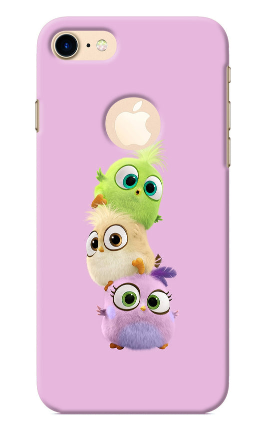 Cute Little Birds iPhone 8 Logocut Back Cover