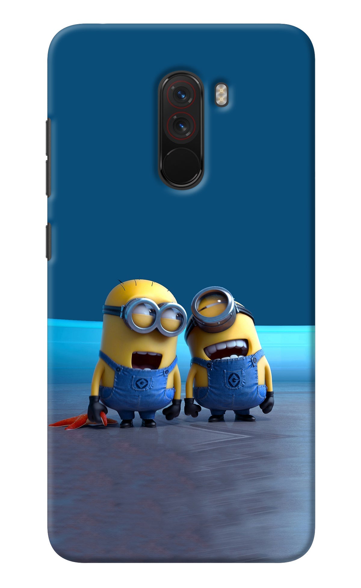 Minion Laughing Poco F1 Back Cover