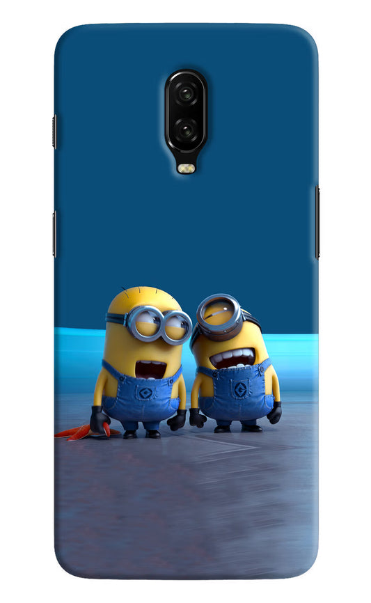 Minion Laughing Case for Oneplus 6T by Casekaro