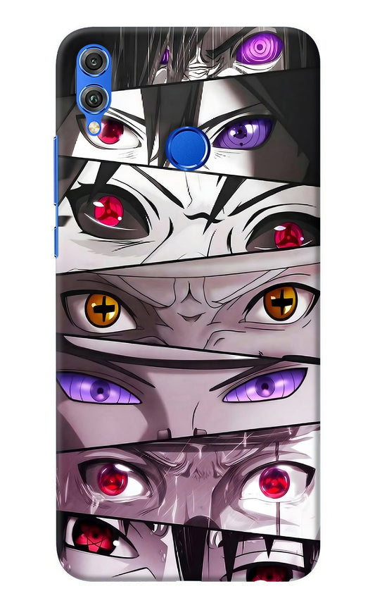 Naruto Anime Honor 8X Back Cover