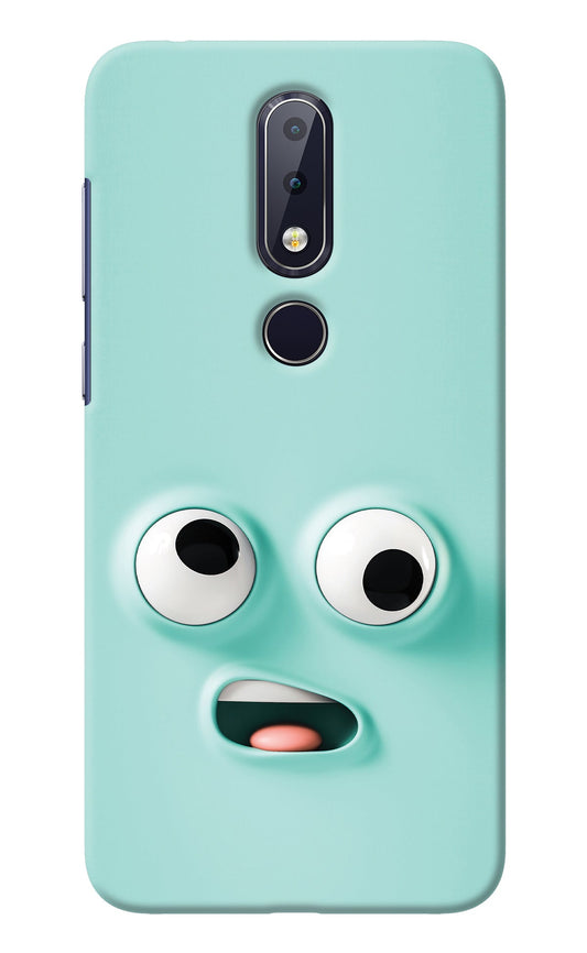 Funny Cartoon Nokia 6.1 plus Back Cover