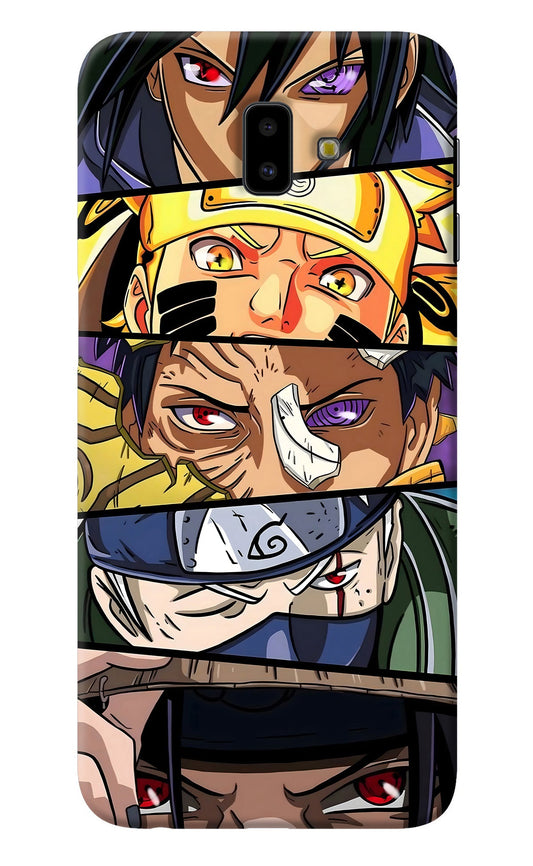 Naruto Character Samsung J6 plus Back Cover