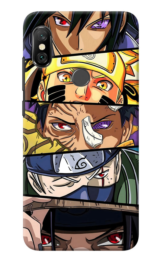 Naruto Character Redmi Note 6 Pro Back Cover