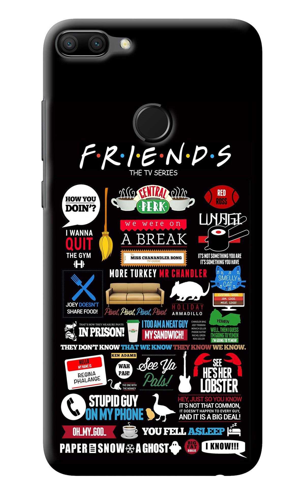 FRIENDS Honor 9N Back Cover