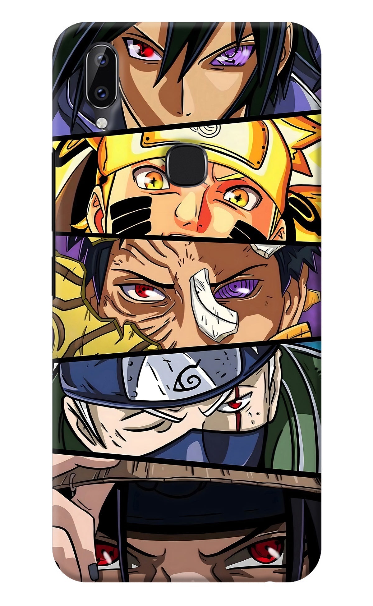 Naruto Character Vivo Y83 Pro Back Cover