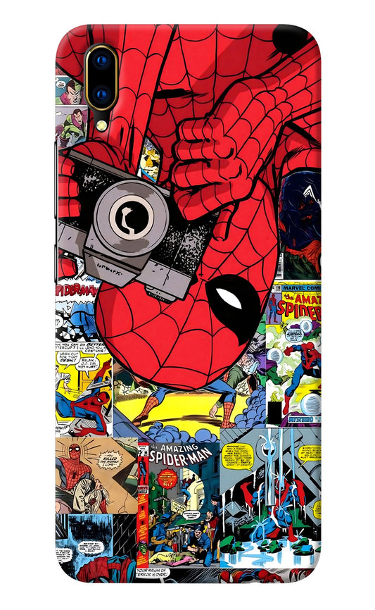 Spider Man Vivo V11 Pro Back Cover