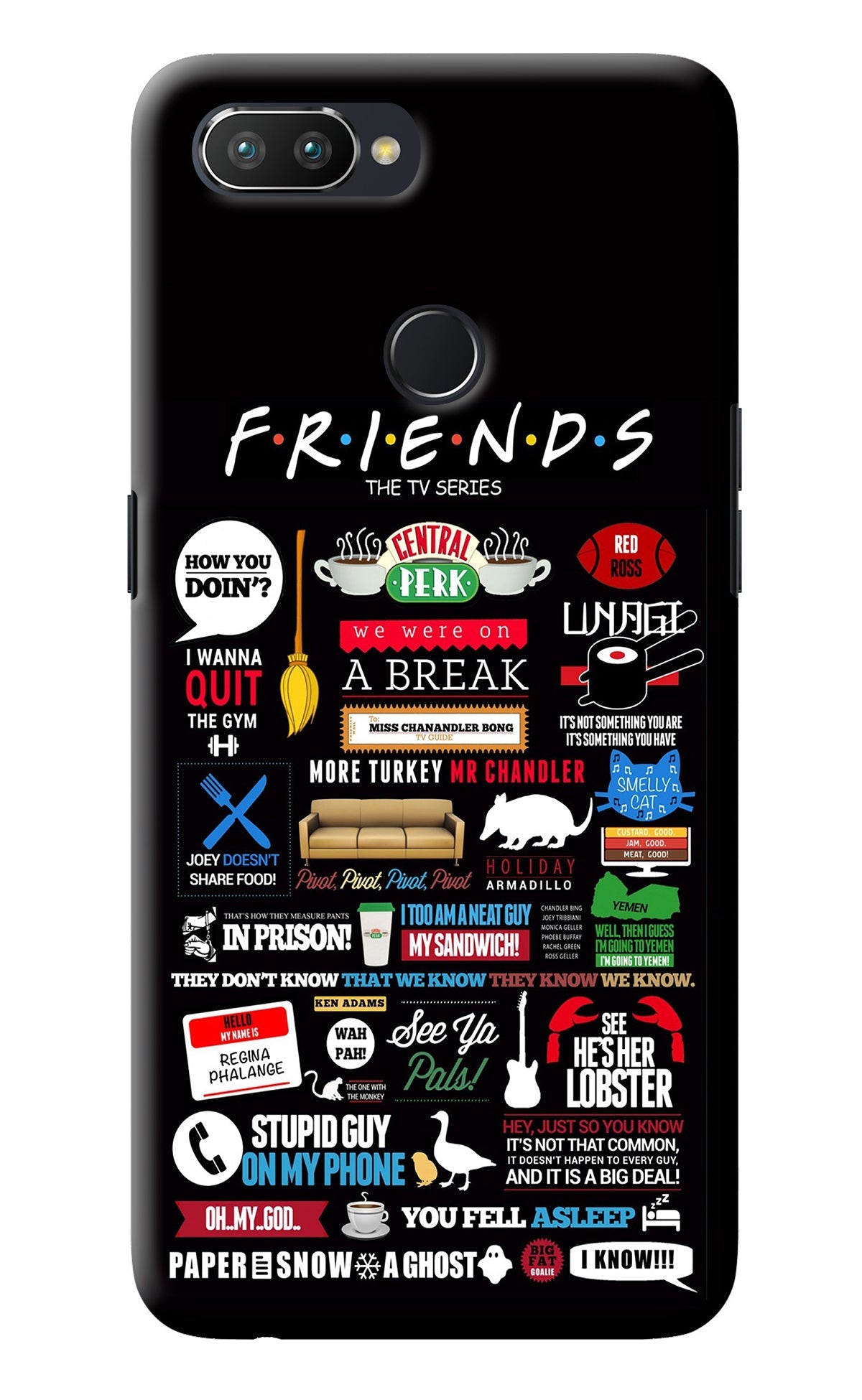 FRIENDS Realme U1 Back Cover