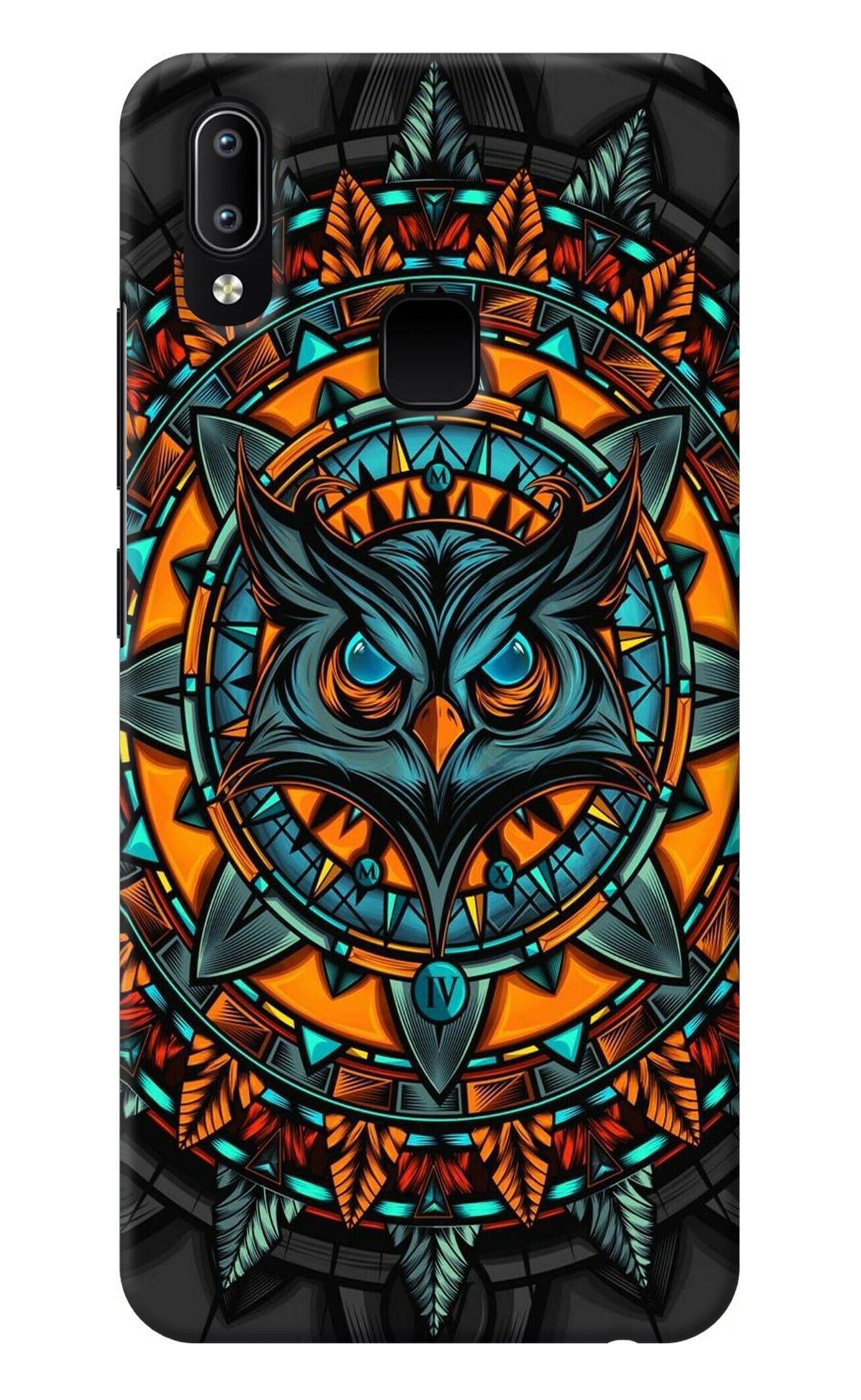 Angry Owl Art Vivo Y91/Y93/Y95 Back Cover