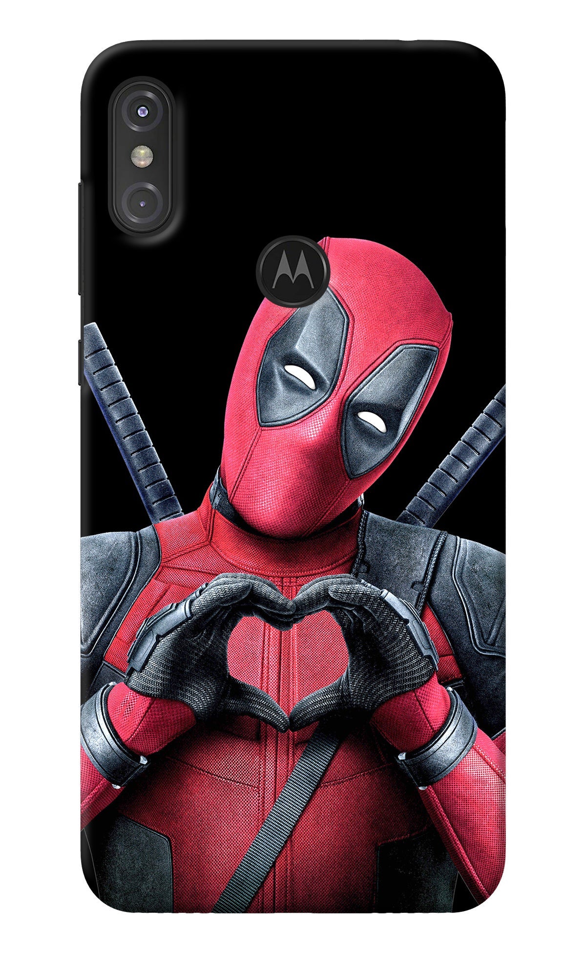 Deadpool Moto One Power Back Cover