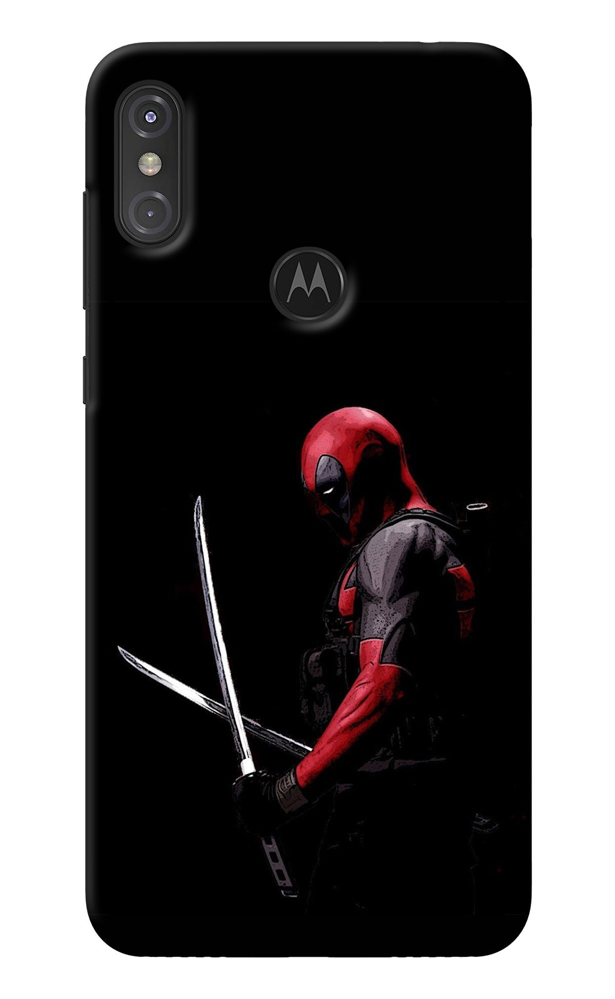 Deadpool Moto One Power Back Cover