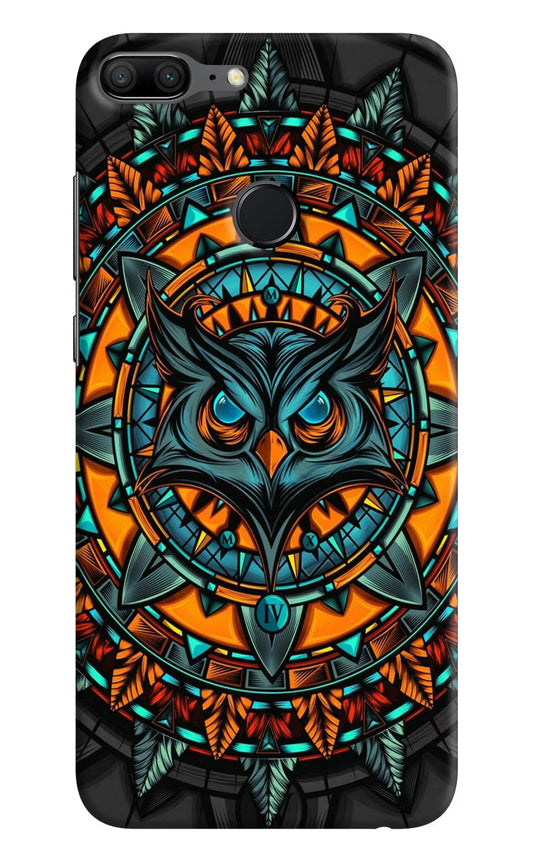 Angry Owl Art Case for Honor 9 Lite by Casekaro