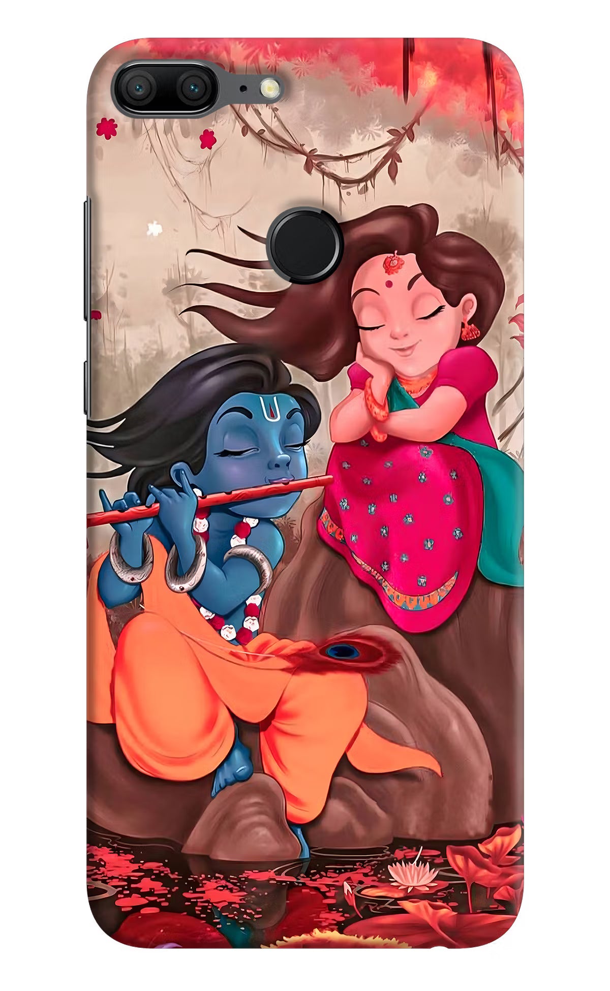 Radhe Krishna Case for Honor 9 Lite by Casekaro