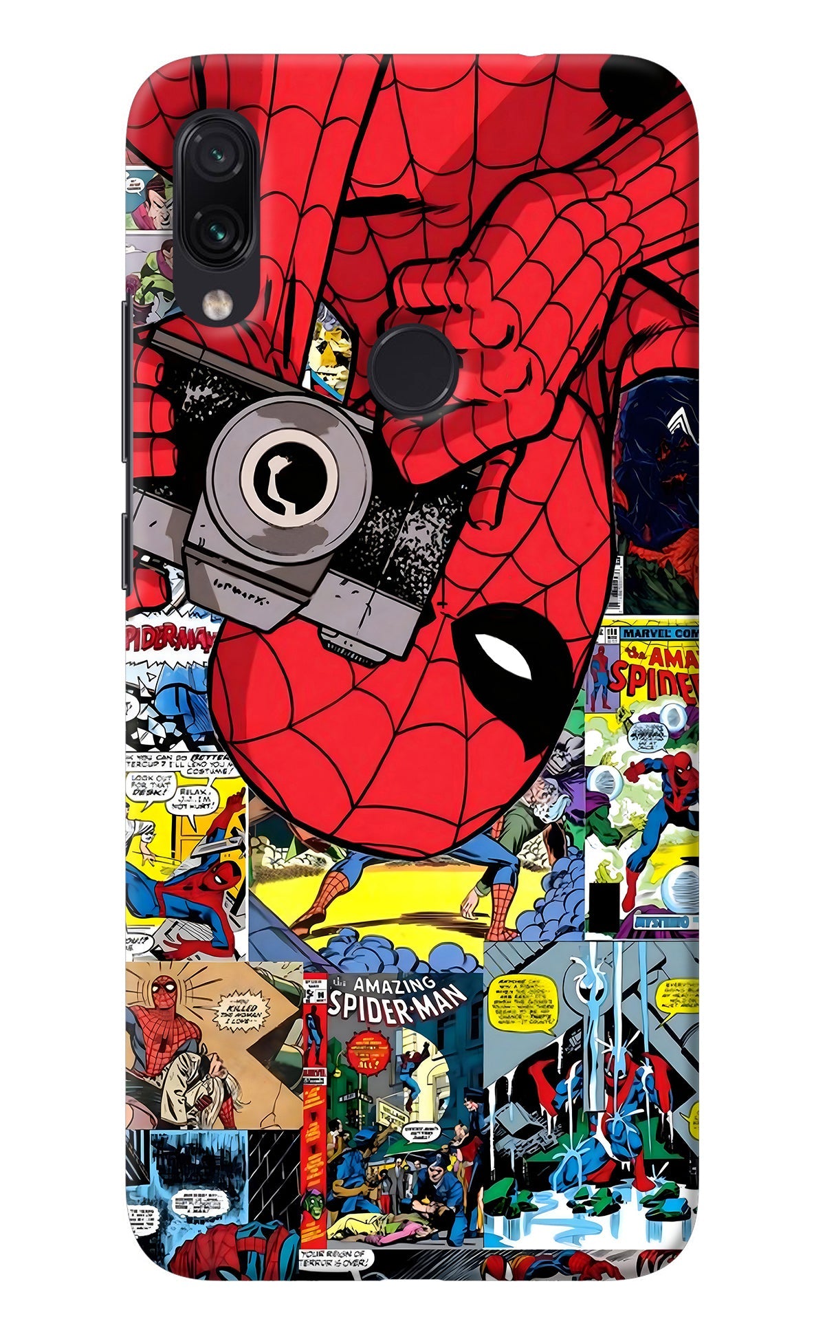 Spider Man Redmi Note 7 Pro Back Cover