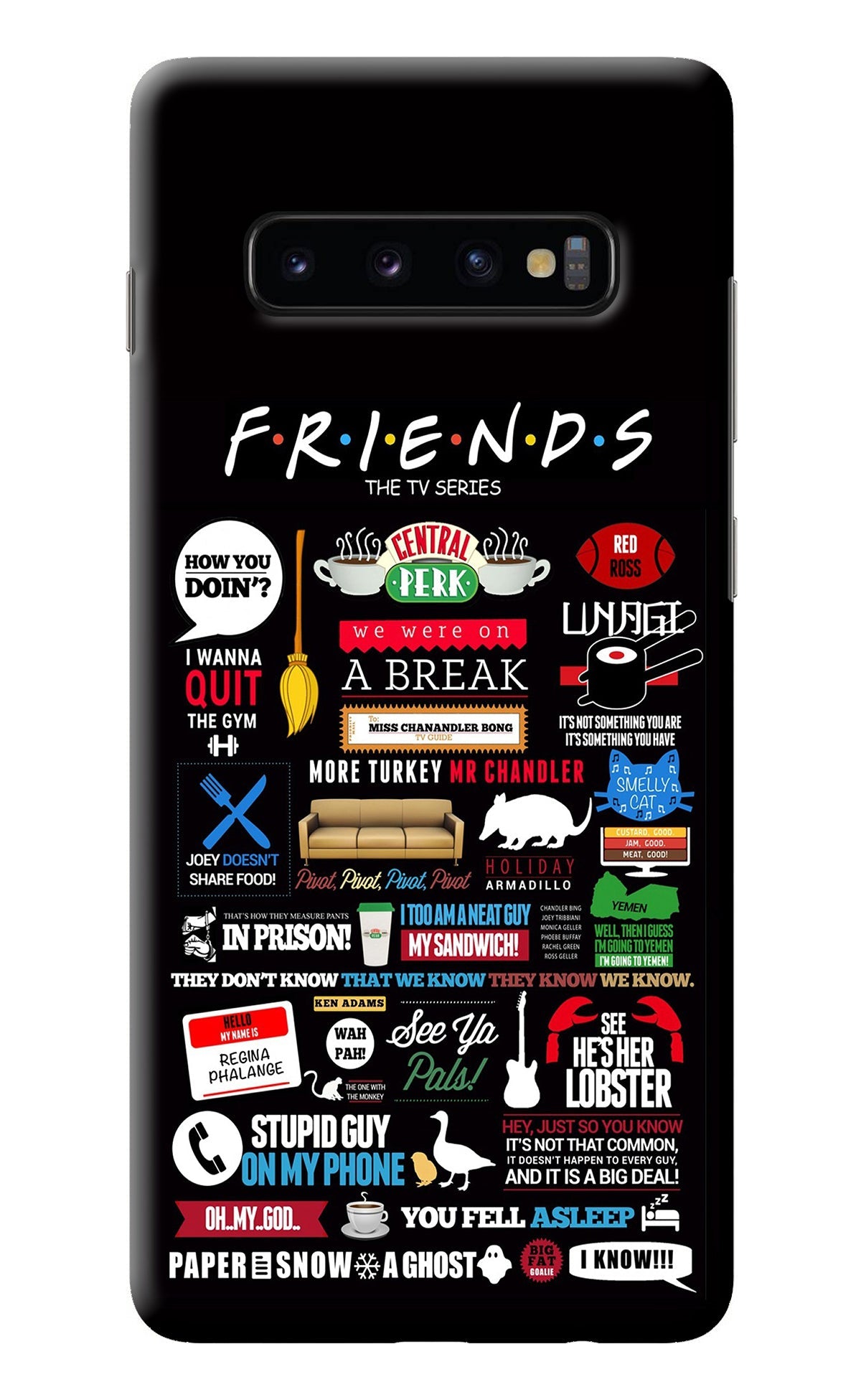 FRIENDS Samsung S10 Plus Back Cover