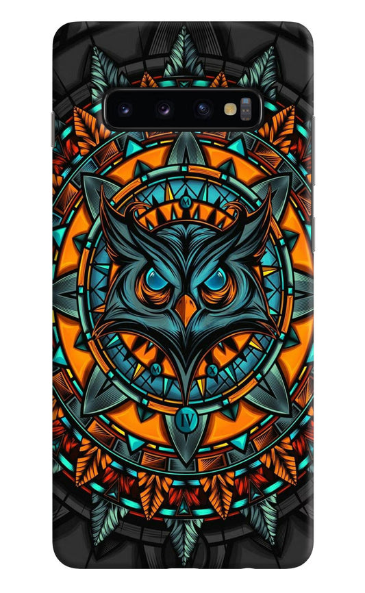 Angry Owl Art Case for Samsung S10 Plus by Casekaro