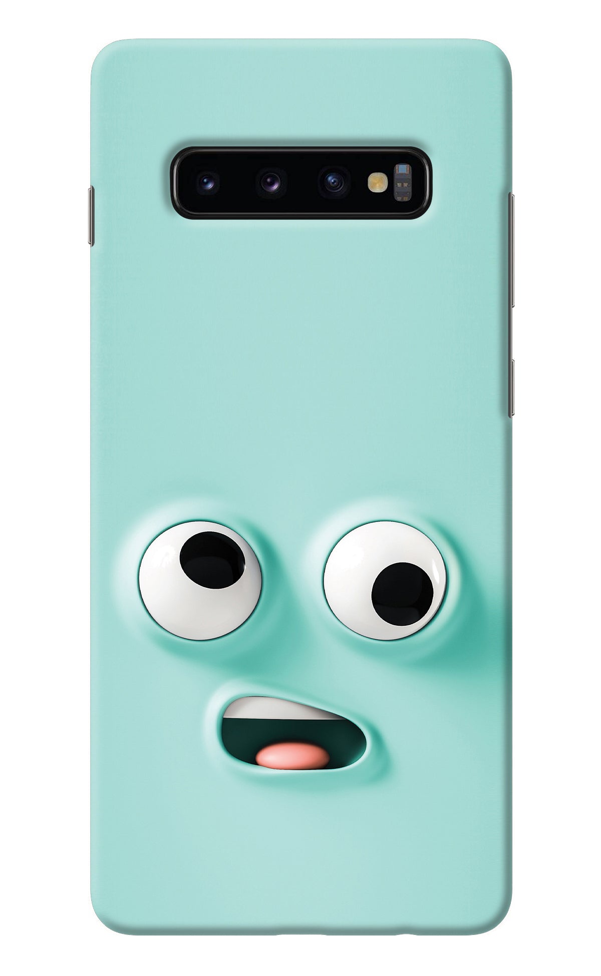 Funny Cartoon Samsung S10 Plus Back Cover