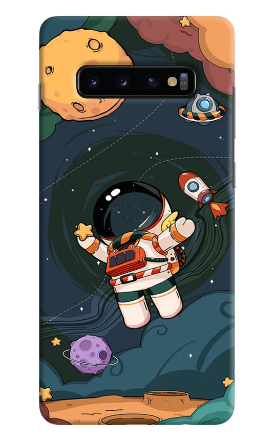 Cartoon Astronaut Case for Samsung S10 Plus by Casekaro
