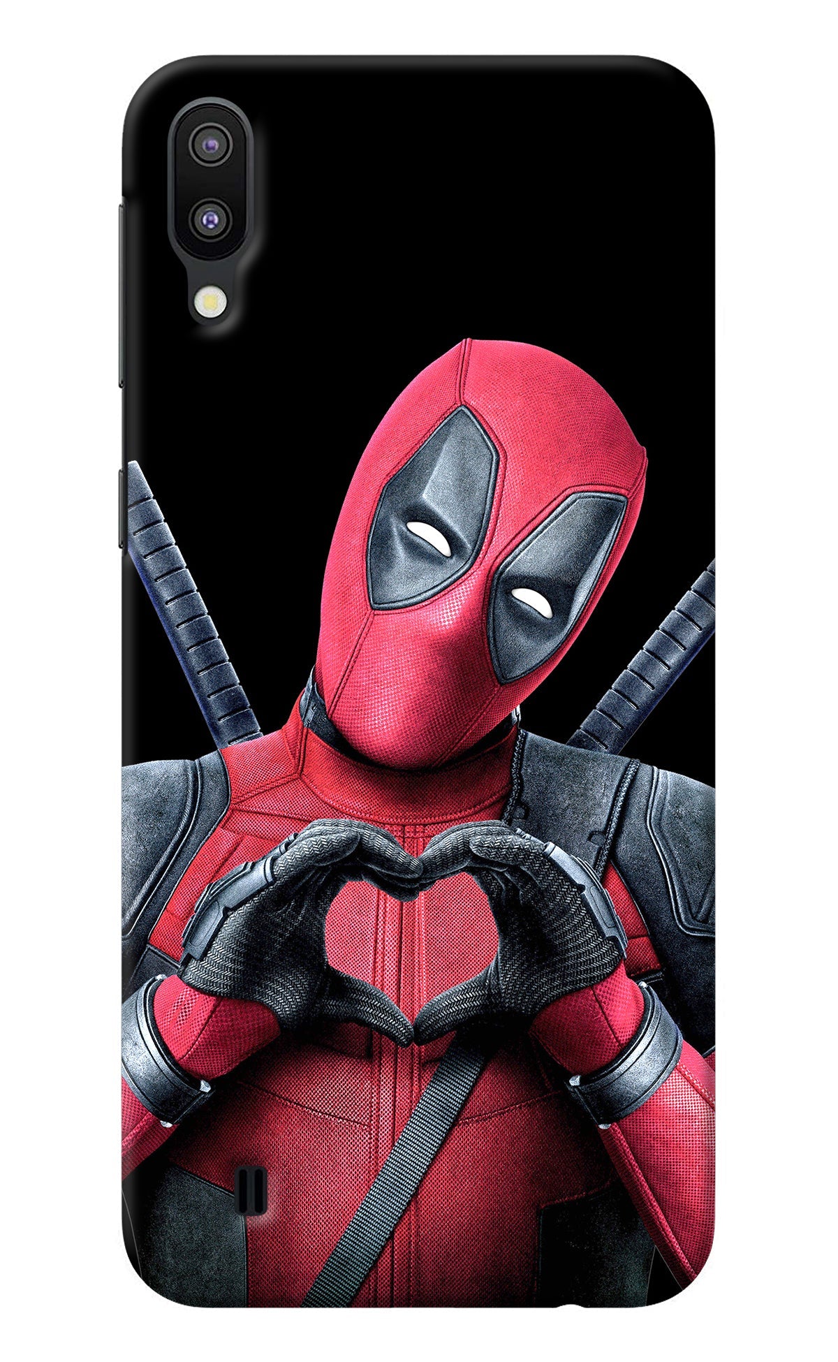 Deadpool Samsung M10 Back Cover